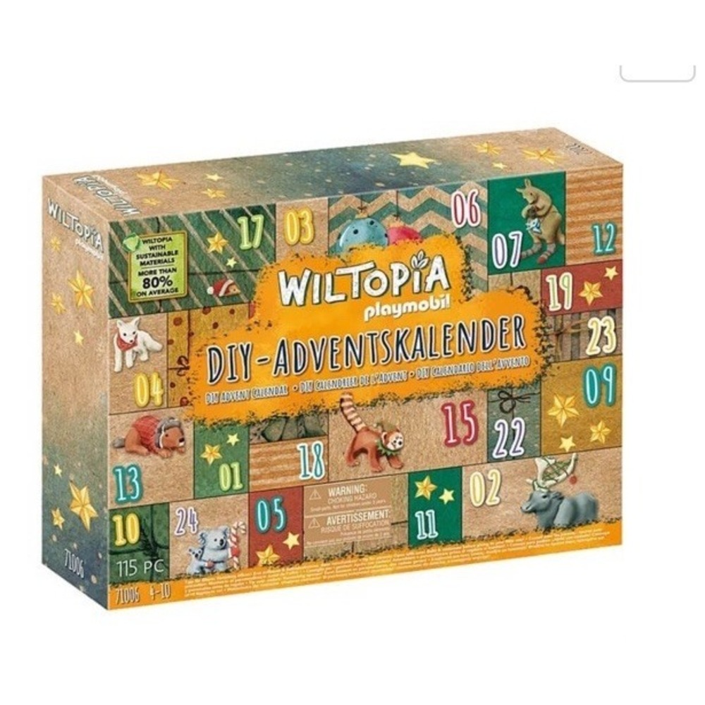 (b41/5)Playmobil 71006 Wiltopia DIY Advent Calendar : Animals Around the World